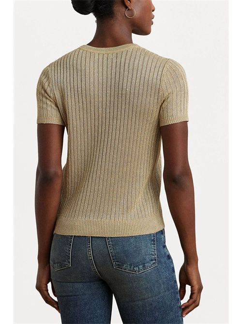 Metallic knit top LAUREN RALPH LAUREN | 200P13815001GL